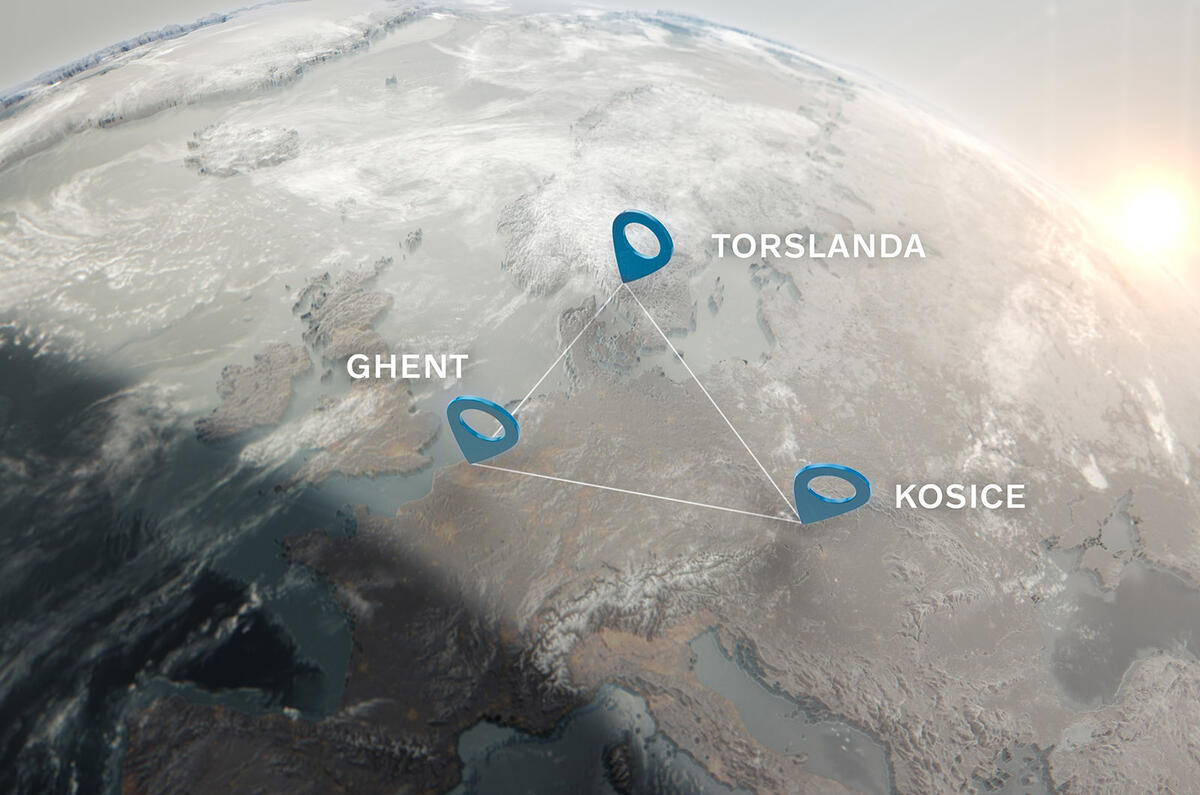 Volvo factories in Europe Volvo factories in Europe