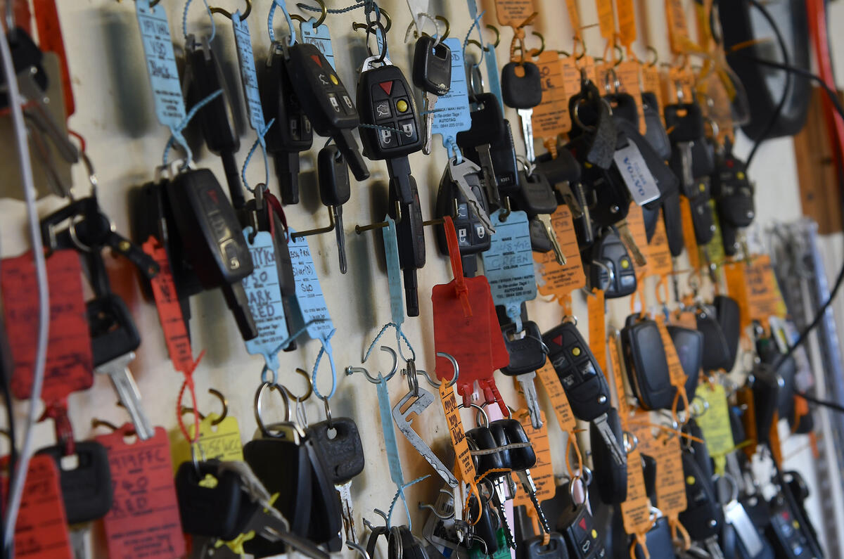 Volvo scrap yard keys Volvo scrap yard keys