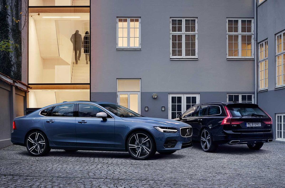 Volvo S90 and V90 R-Design models