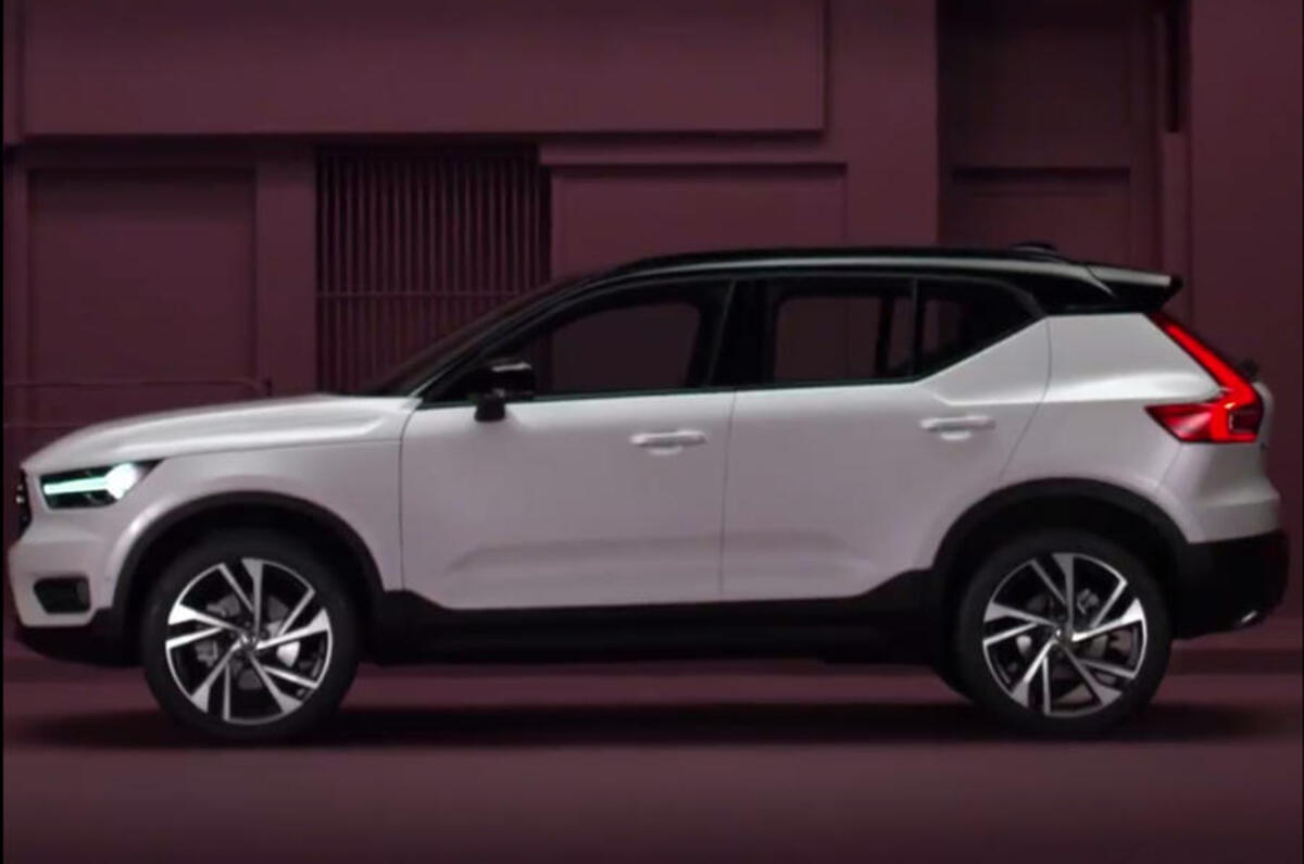 Volvo CX40 leaks