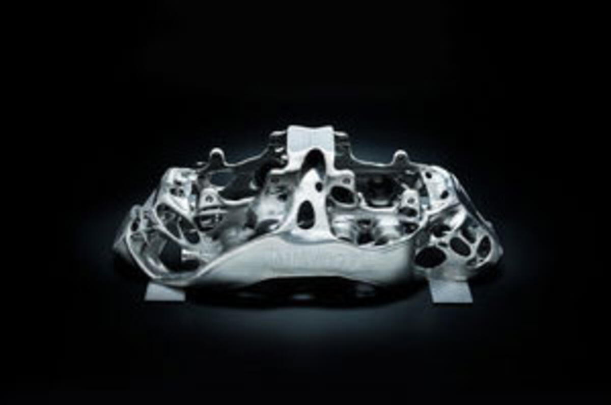 Bugatti Chiron is world’s first to use ultra-tough 3D printed brake caliper