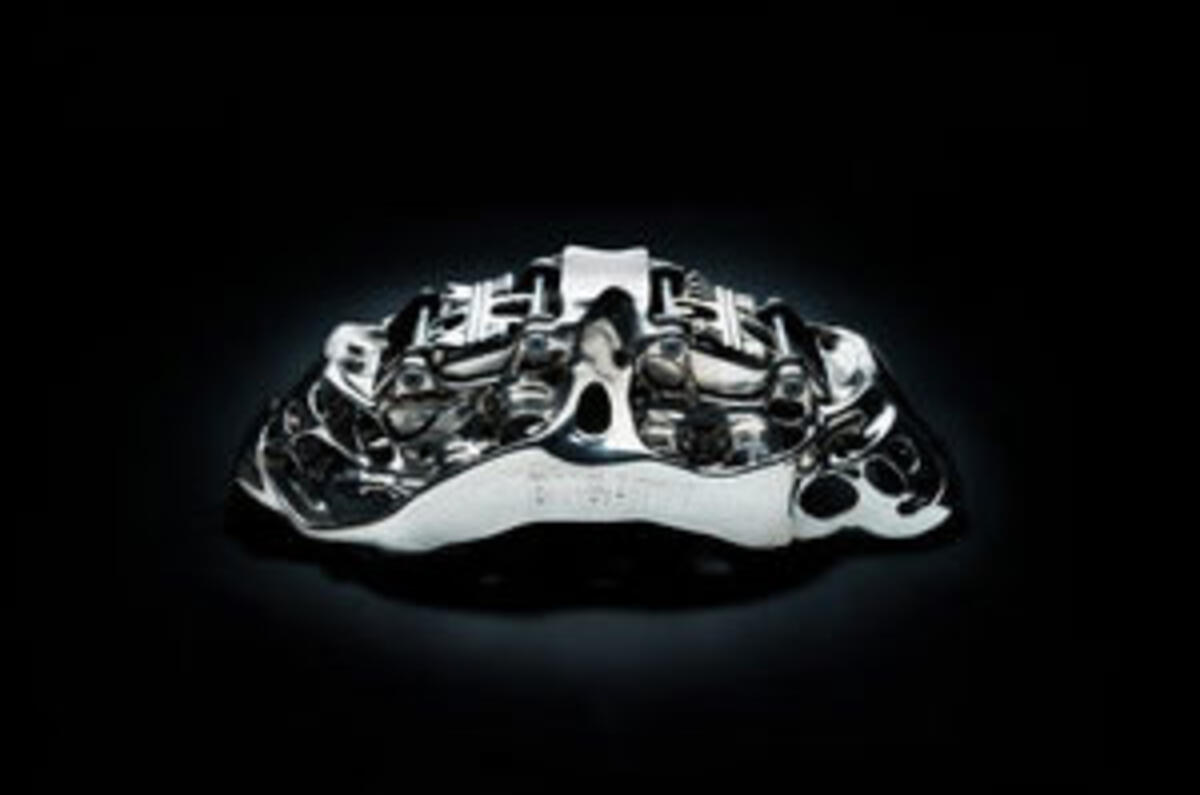 Bugatti Chiron is world’s first to use ultra-tough 3D printed brake caliper