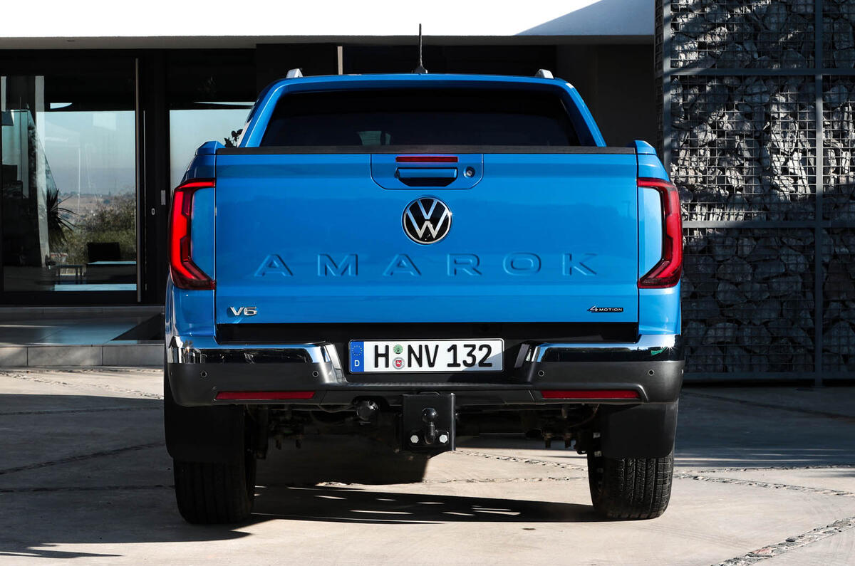 VW Amarok 2022 rear VW Amarok 2022 rear