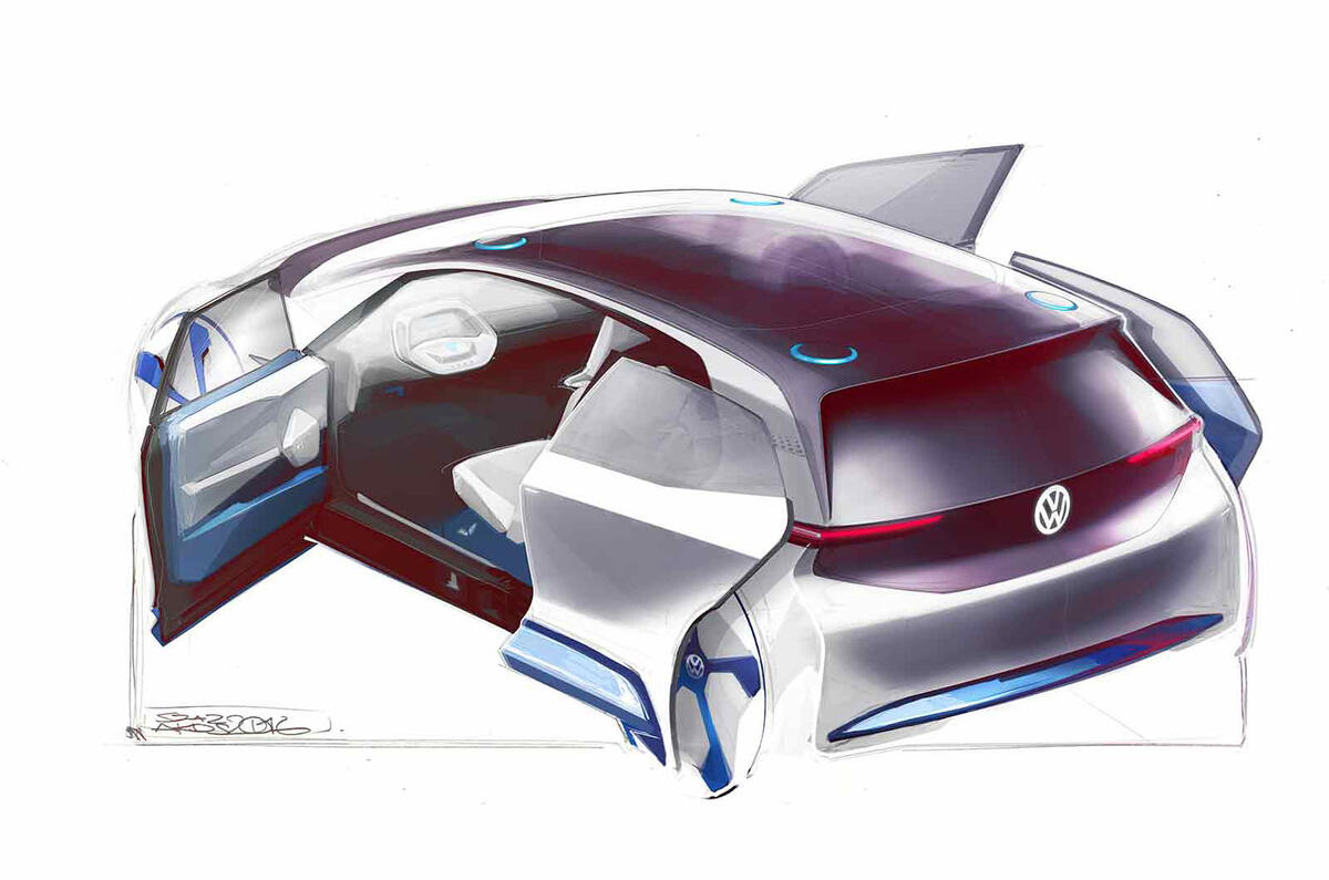 Volkswagen electric vehicle