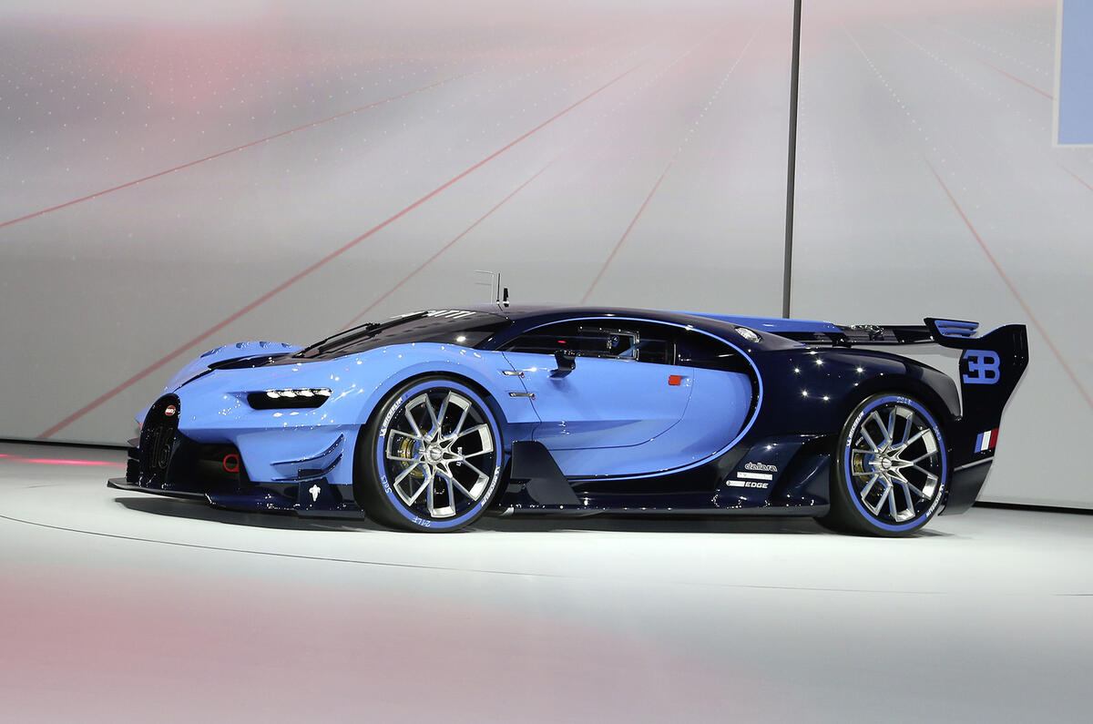 Bugatti Vision Gran Turismo show car Bugatti Vision Gran Turismo show car