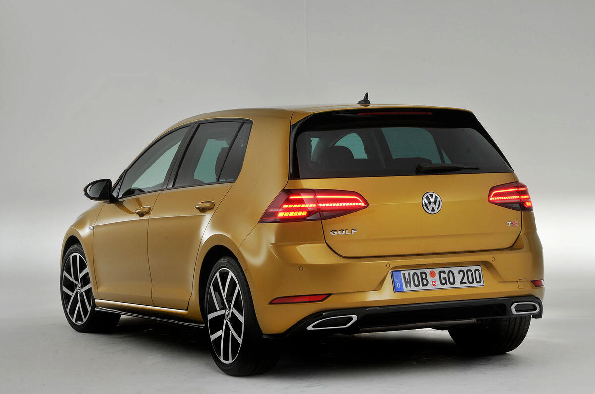 2017 Volkswagen Golf facelift revealed