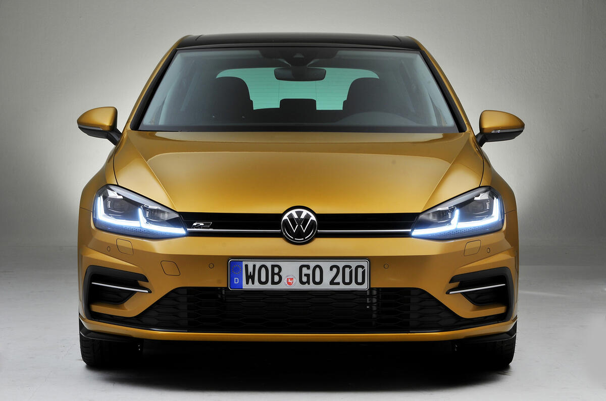 2017 Volkswagen Golf facelift revealed