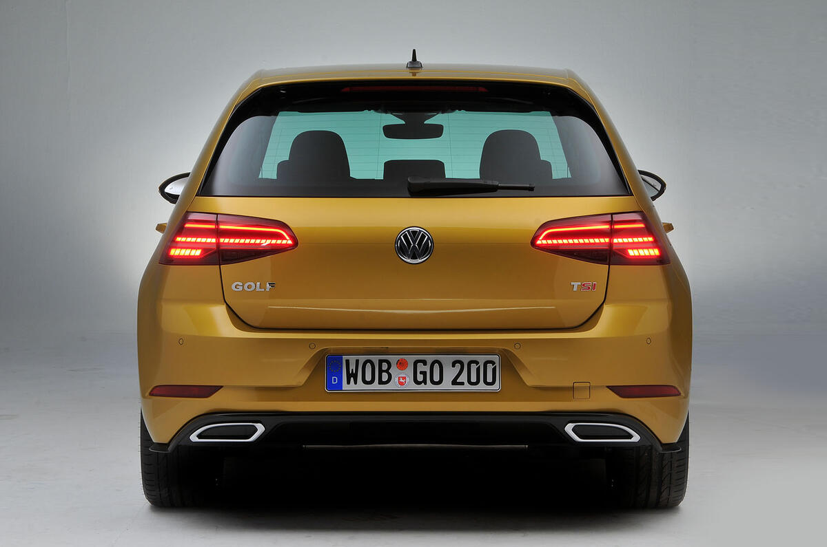 2017 Volkswagen Golf facelift revealed