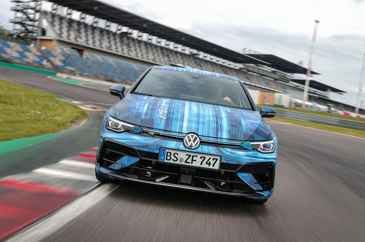 vw golf r prototype review 2024 13