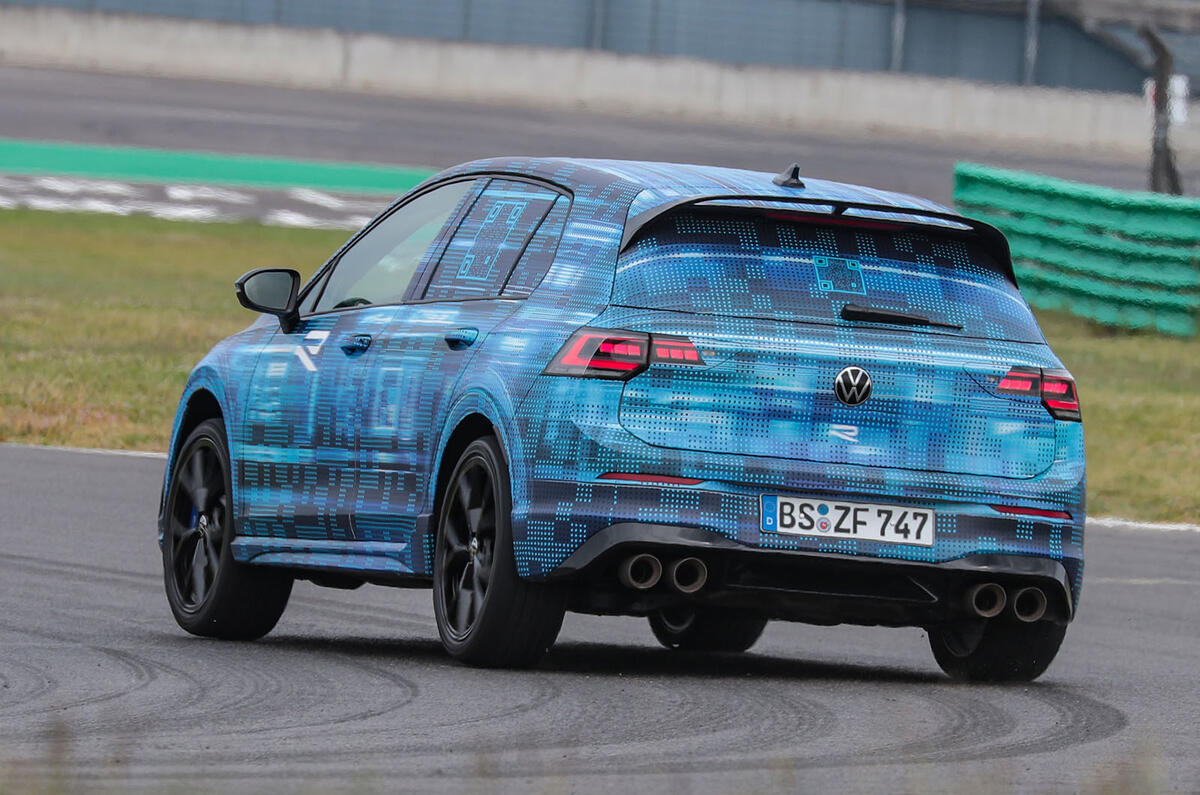 vw golf r prototype review 2024 14