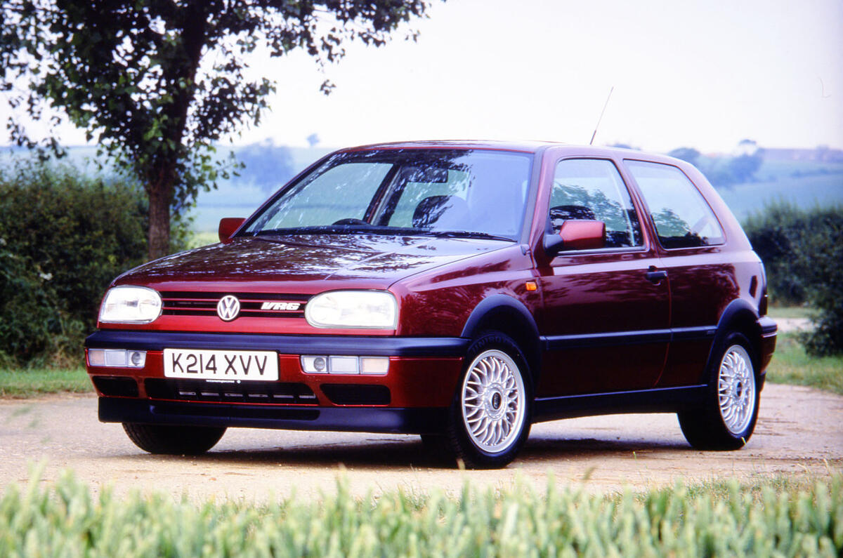 VW Golf VR6 Mk3 front
