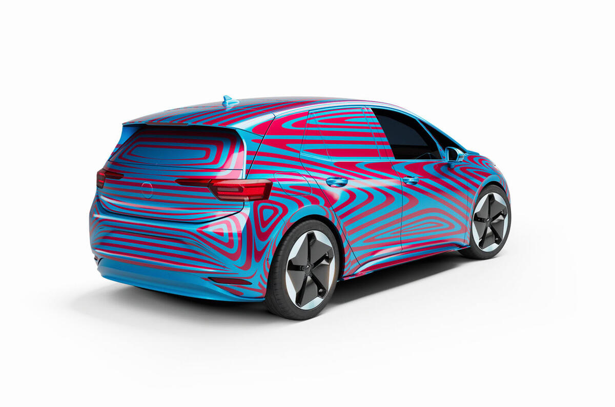 Volkswagen ID 3 rear three quarters