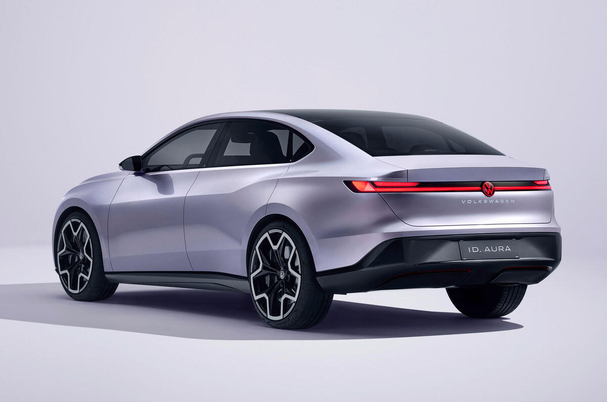 VW ID Aura rear quarter VW ID Aura rear quarter
