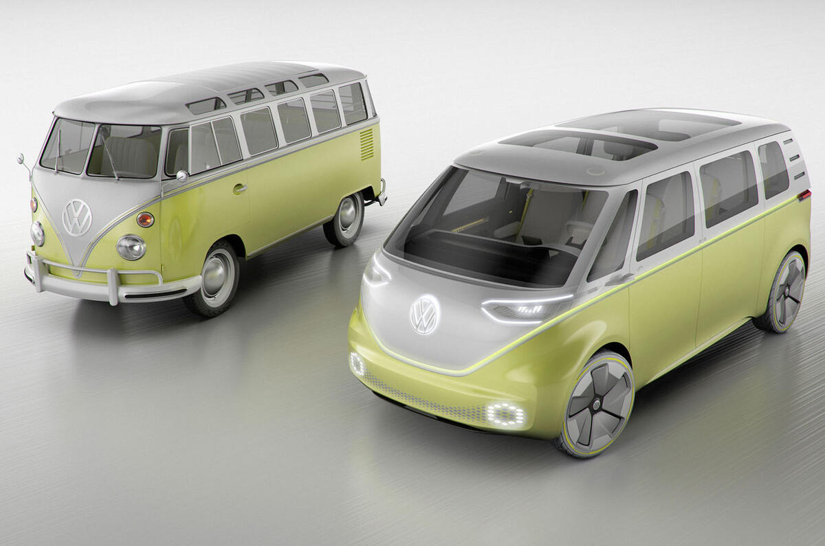 Volkswagen ID Buzz concept unveiled in Detroit