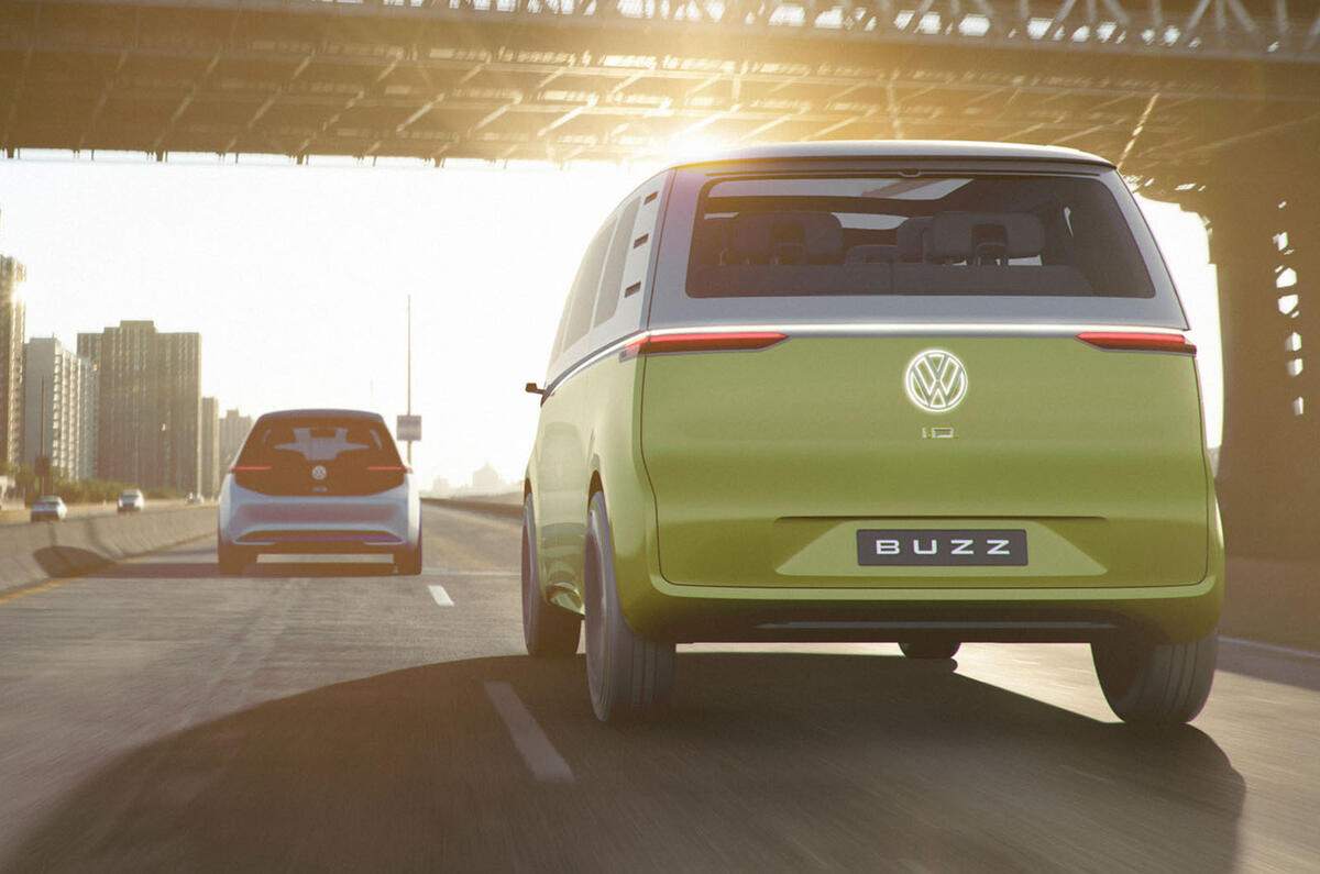Volkswagen ID Buzz concept unveiled in Detroit