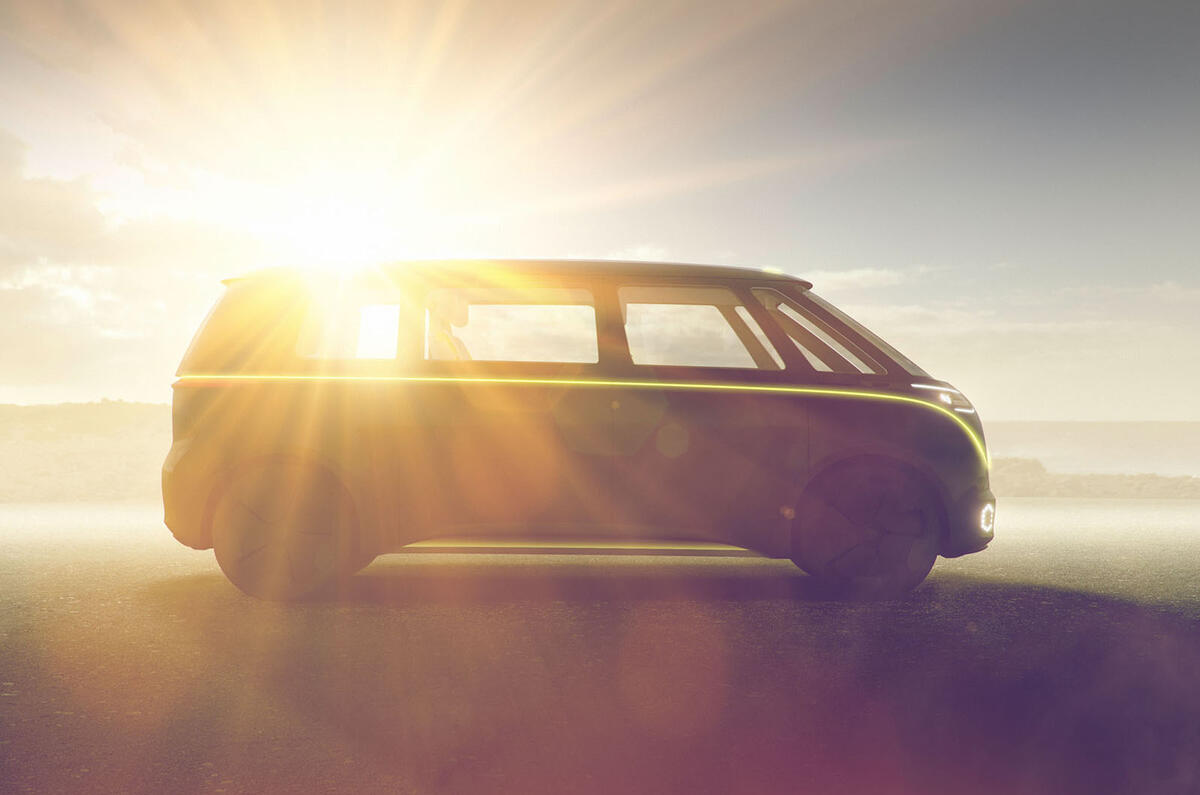 Volkswagen ID Buzz concept unveiled in Detroit