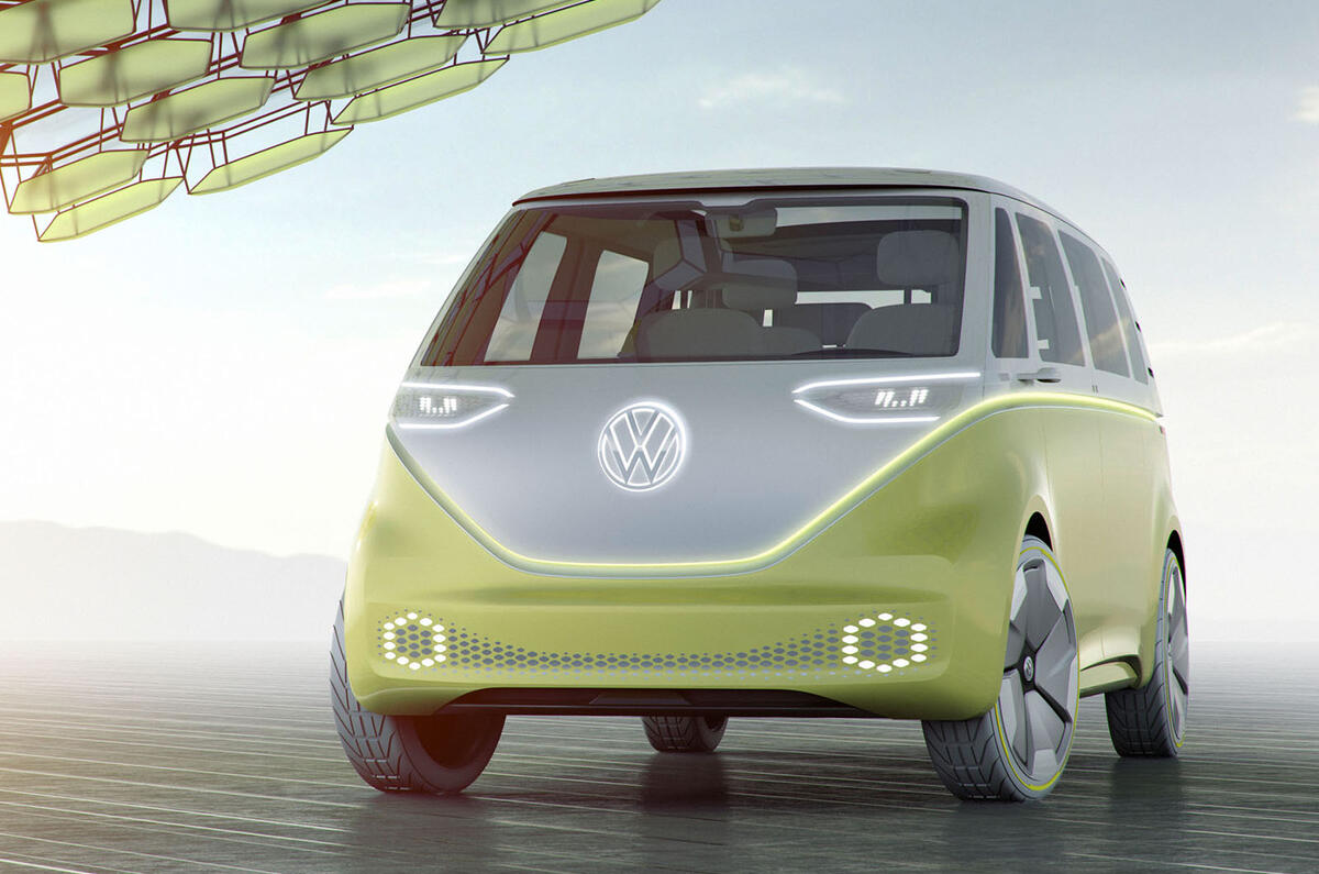 Volkswagen ID Buzz concept unveiled in Detroit