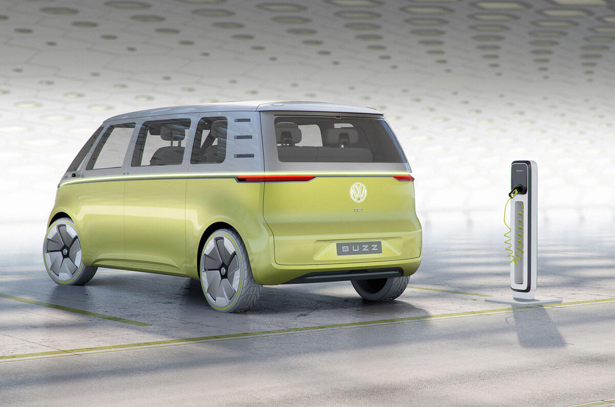 Volkswagen ID Buzz concept unveiled in Detroit