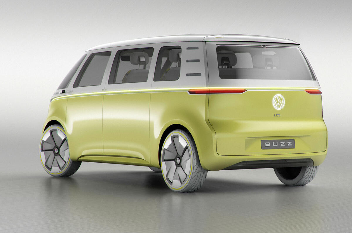 Volkswagen ID Buzz concept unveiled in Detroit
