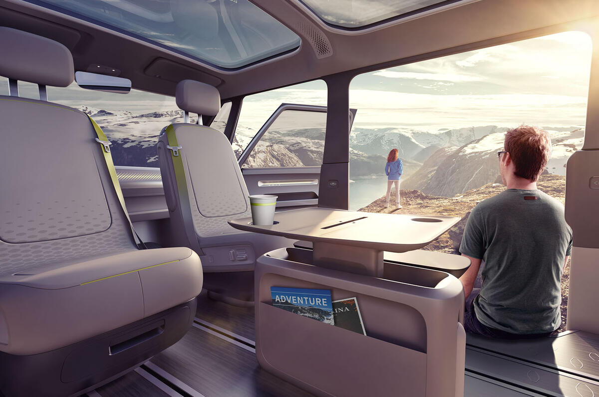 Volkswagen ID Buzz concept unveiled in Detroit