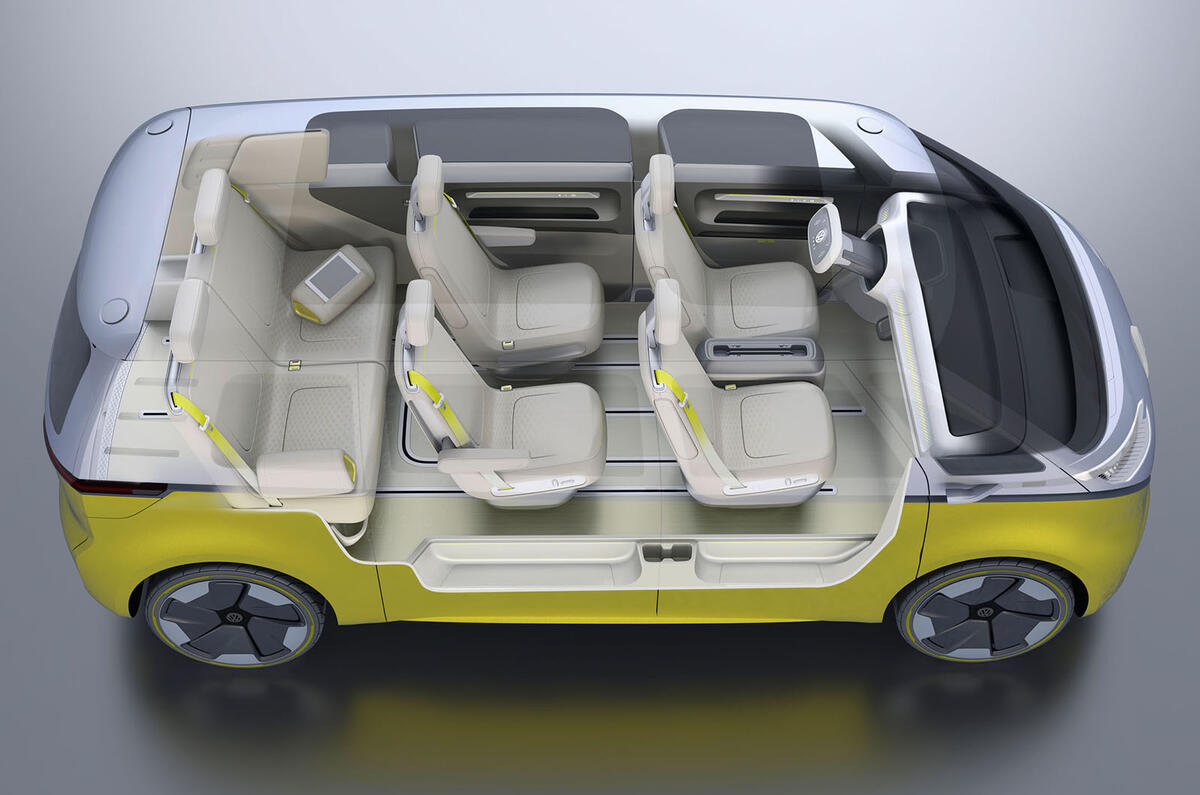 Volkswagen ID Buzz concept unveiled in Detroit