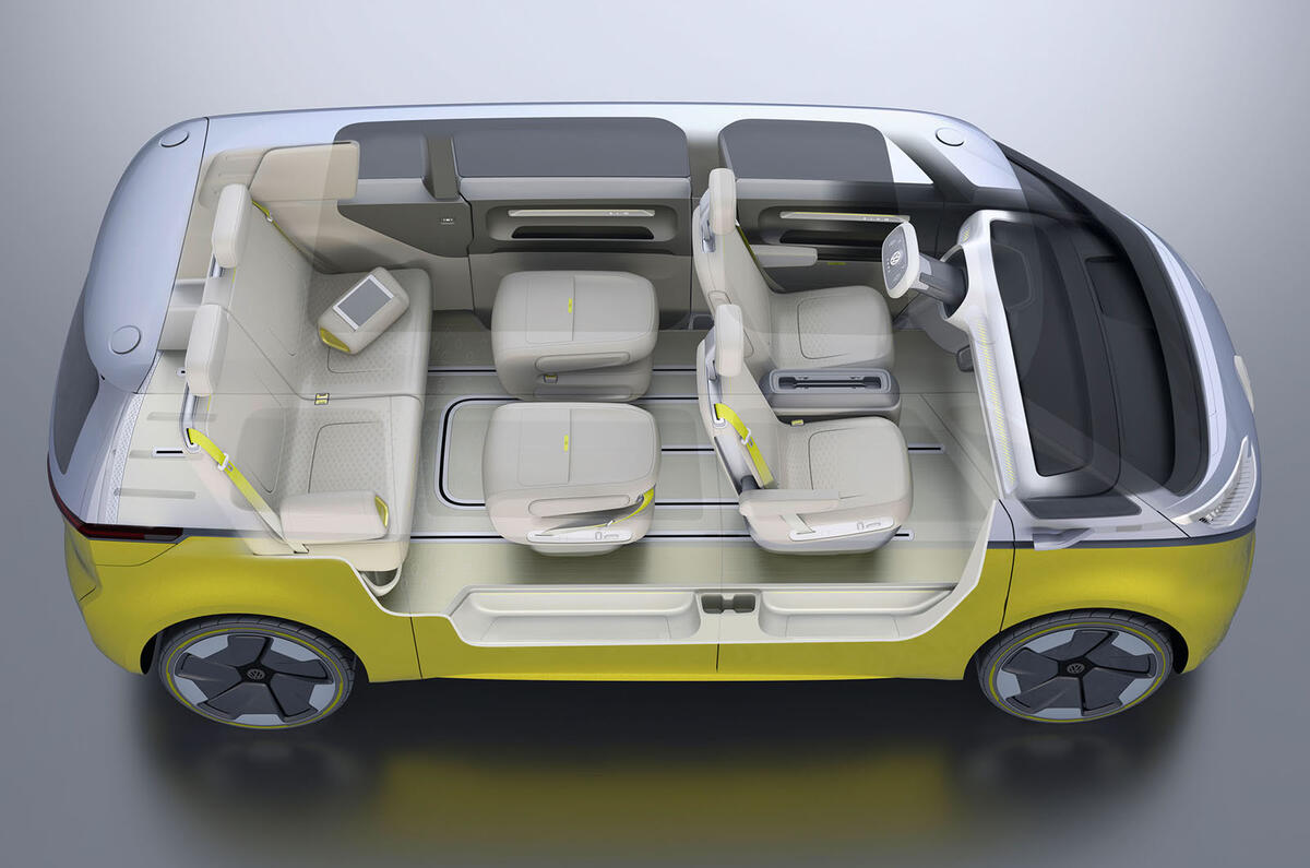 Volkswagen ID Buzz concept unveiled in Detroit