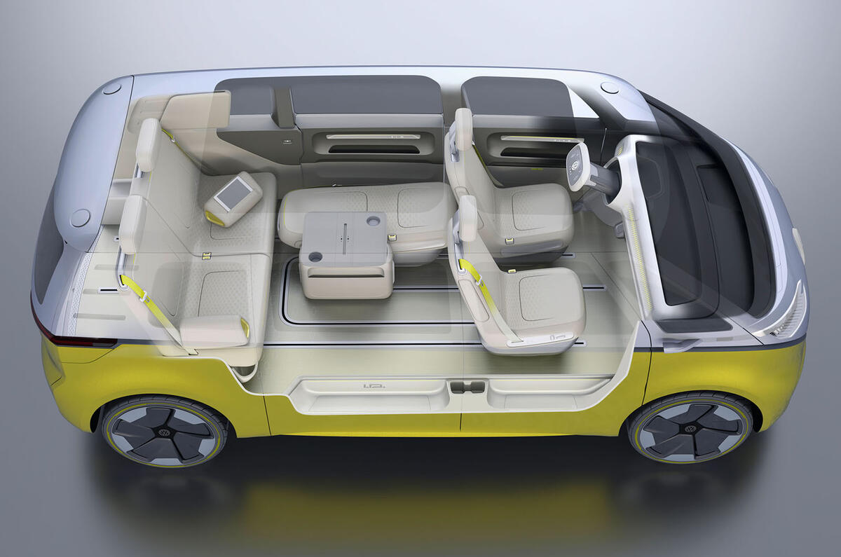 Volkswagen ID Buzz concept unveiled in Detroit