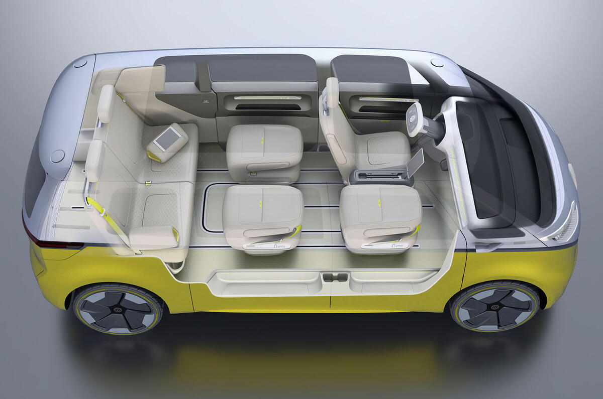 Volkswagen ID Buzz concept unveiled in Detroit