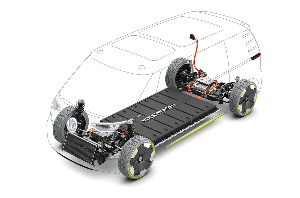 Volkswagen ID Buzz concept unveiled in Detroit