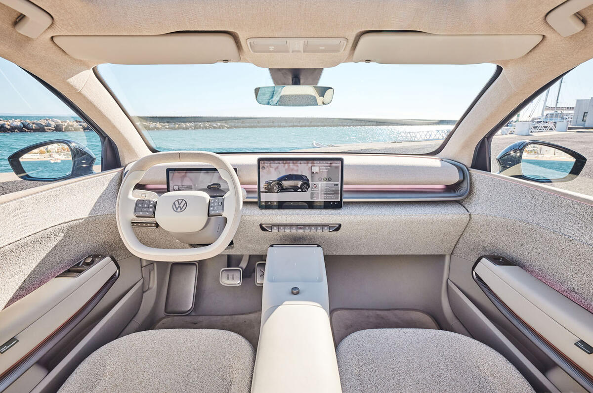 VW ID Cross Concept dashboard