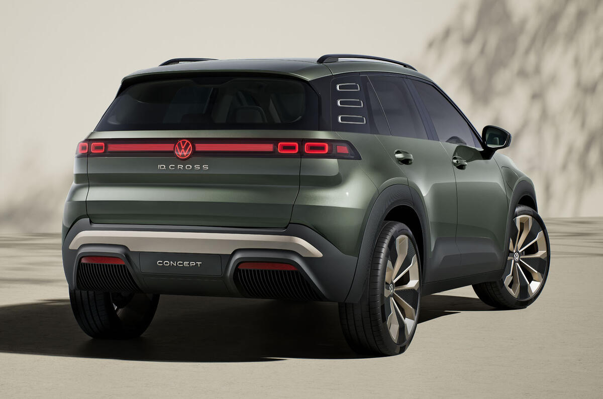 VW T Cross concept rear quarter VW T Cross concept rear quarter