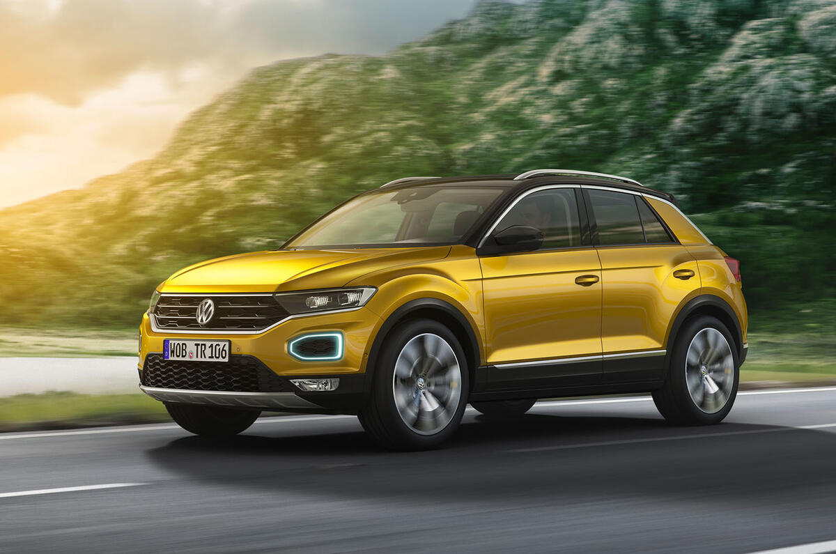 Volkswagen T-Roc revealed - full details of new Mercedes GLA rival