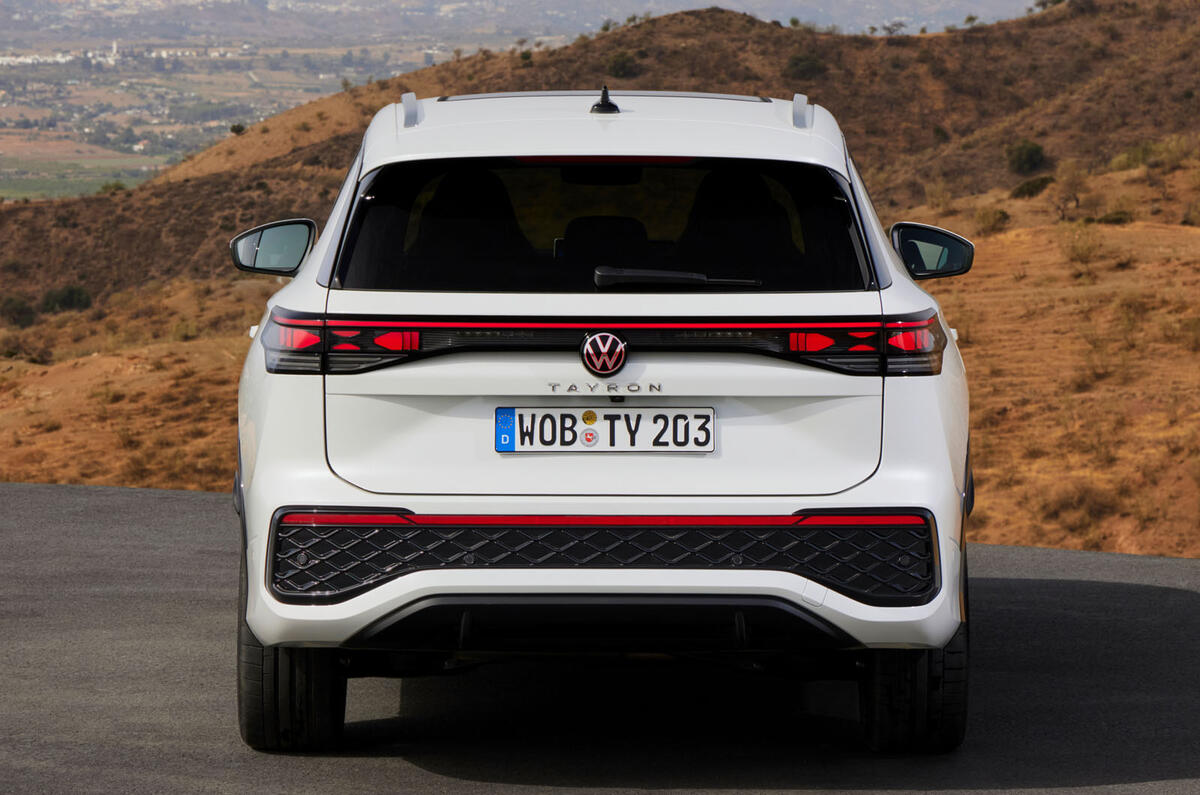 VW Tayron rear VW Tayron rear