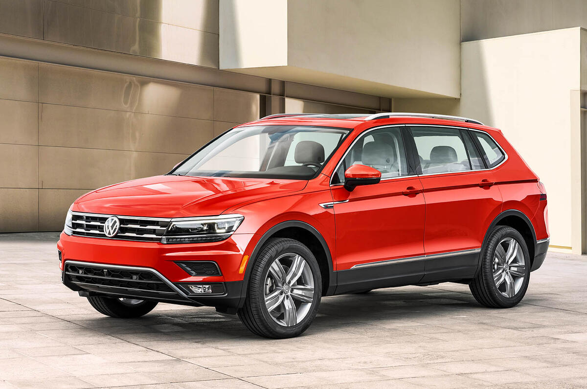 Volkswagen Tiguan Allspace revealed at Detroit motor show