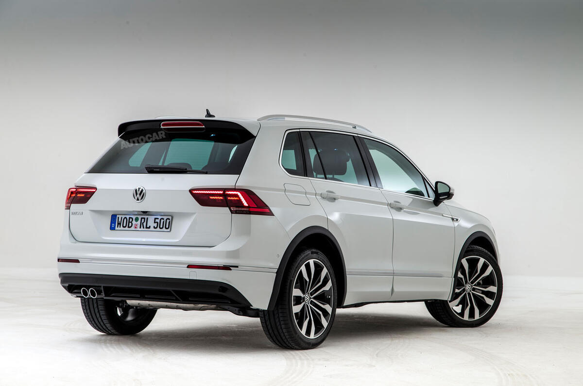2016 Volkswagen Tiguan rear