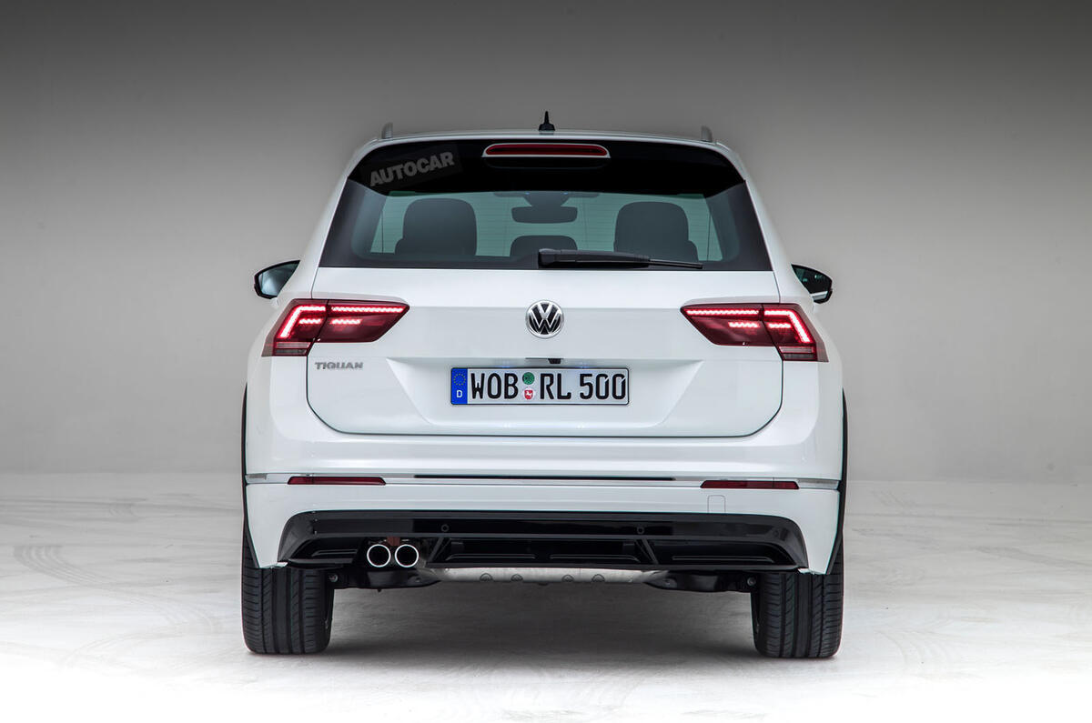 2016 Volkswagen Tiguan boot