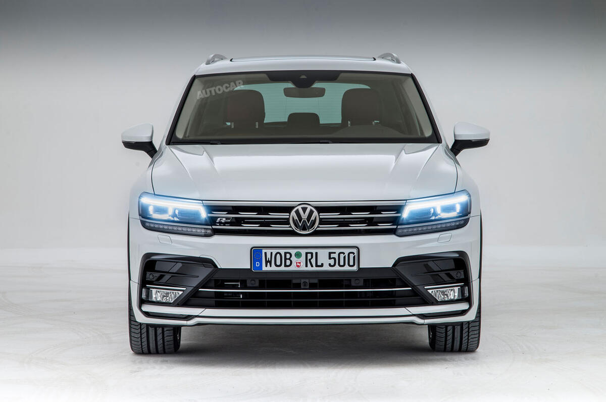 2016 Volkswagen Tiguan front