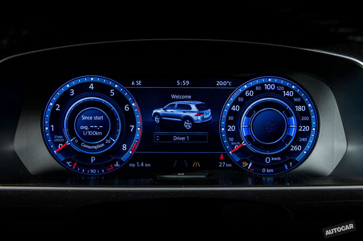 2016 Volkswagen Tiguan speed