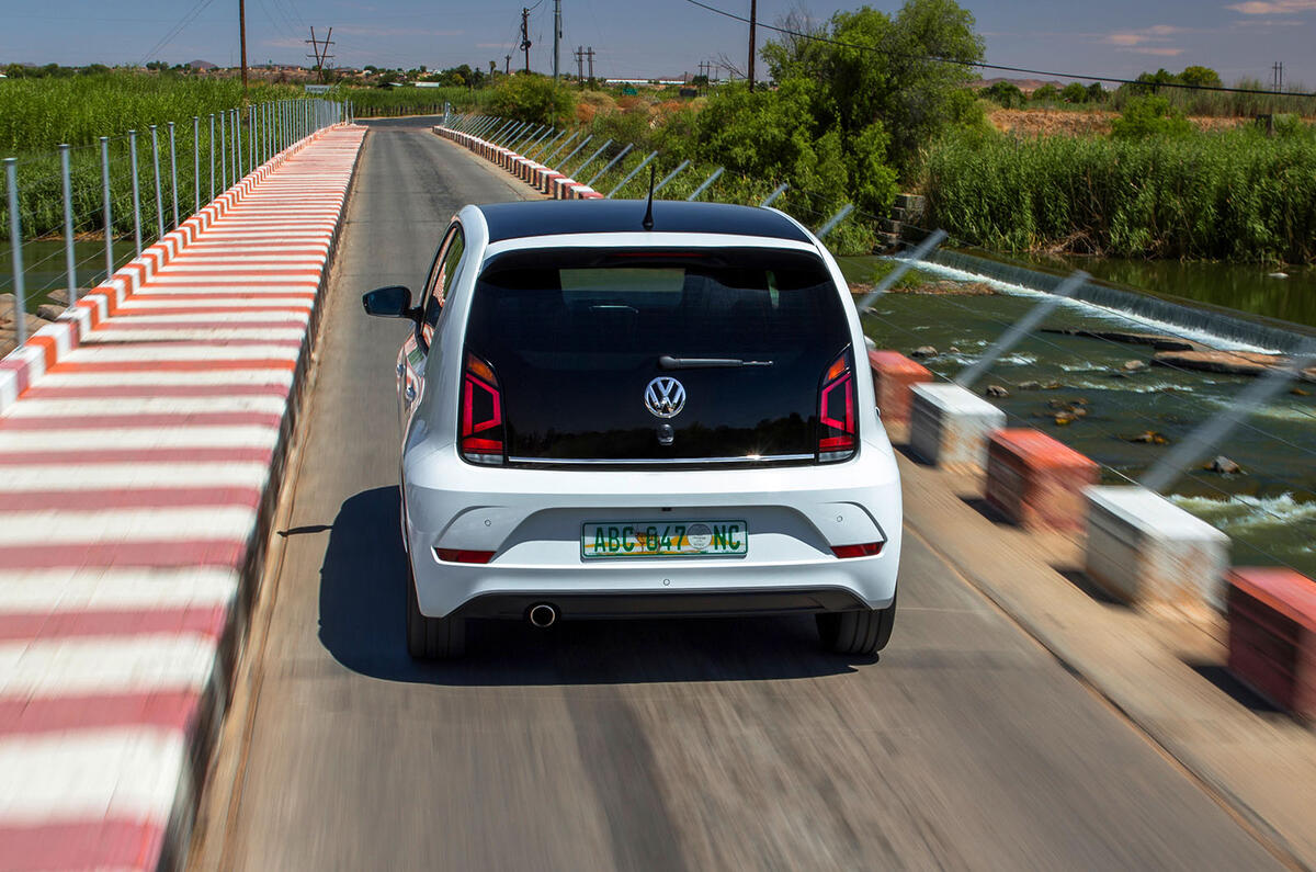 comparison safety car Up GTi prototype  VW 2018  review Autocar