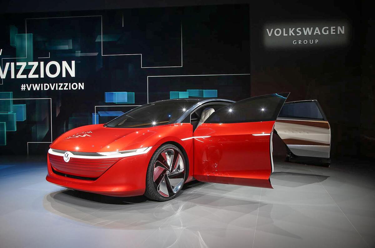Volkswagen ID Vizzion concept