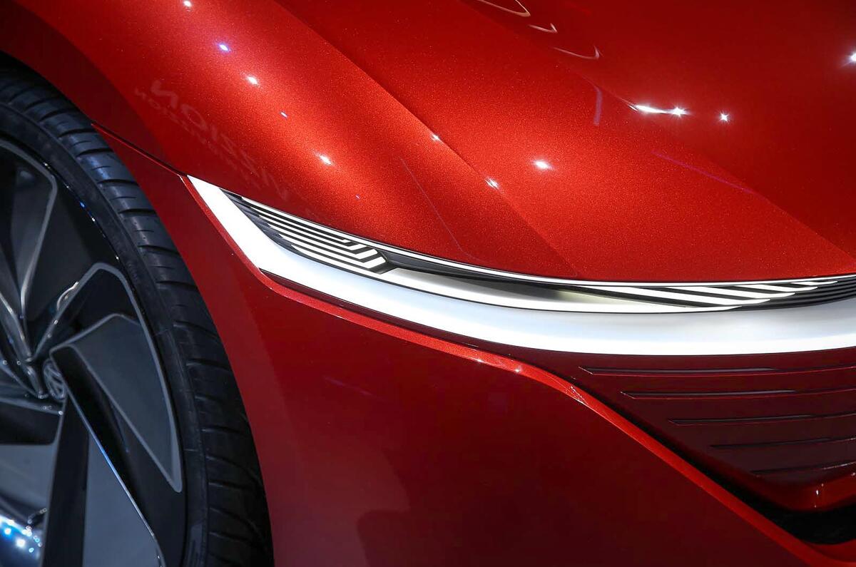 The Volkswagen ID Vizzion concept