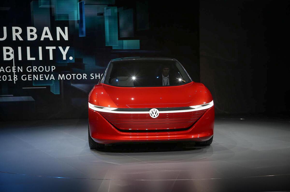 The Volkswagen ID Vizzion concept