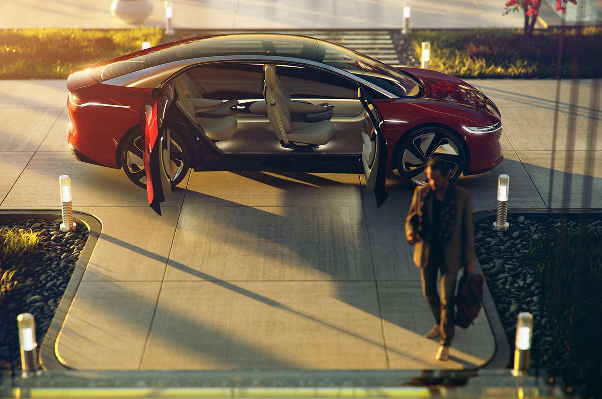 Volkswagen ID Vizzion concept