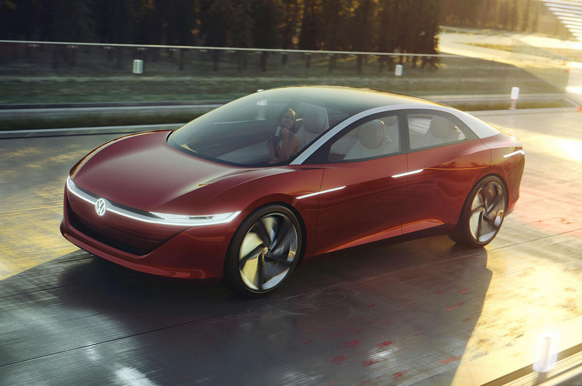 Volkswagen ID Vizzion concept