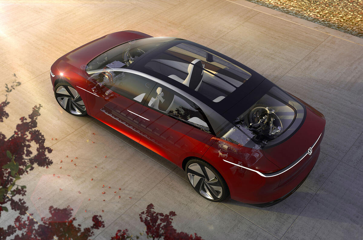 Volkswagen ID Vizzion concept