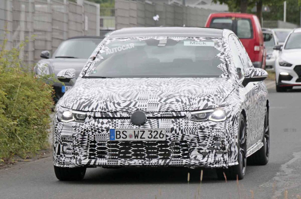 VW Golf GTI Mk8 spied VW Golf GTI Mk8 spied