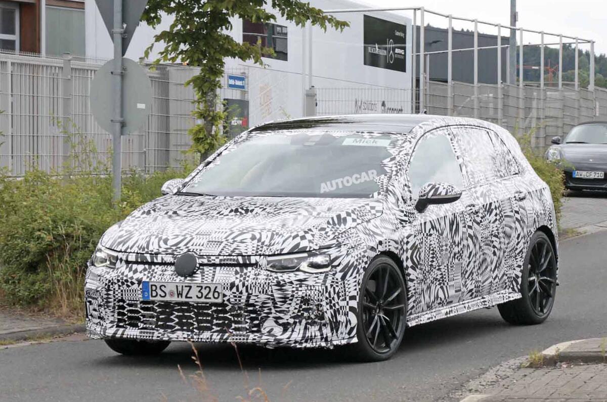 VW Golf GTI Mk8 spied VW Golf GTI Mk8 spied