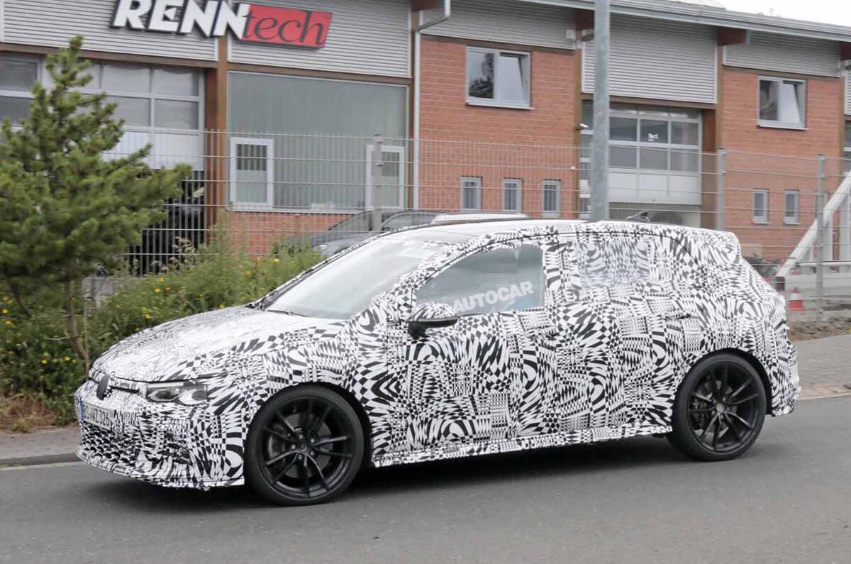 VW Golf GTI Mk8 spied VW Golf GTI Mk8 spied