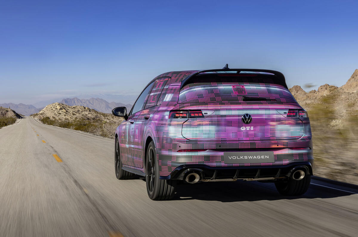VW Golf GTI Clubsport rear VW Golf GTI Clubsport rear