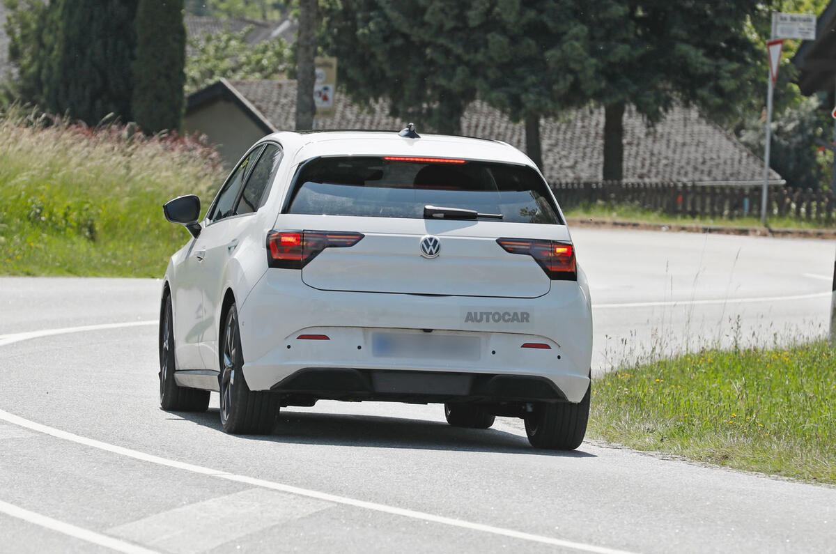 VW ID2 prototype testing rear 3 4 2 VW ID2 prototype testing rear 3 4 2